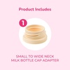 image:imageSpectra Baby Bottle Adapter for Narrow Neck Baby Bottles for Breast Feeding1 Count Pack of 2