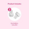 image:imageSpectra Baby Duckbill Valve Replacement for Breast Milk Pump Pack of 41 Count Pack of 2