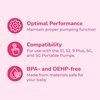 image:imageSpectra Baby Premium Breast Pump Accessory Kit with Bottles Medium 24mmMedium 24mm Pack of 1