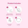 image:imageSpectra Baby Wide Breast Shield Set for Breast Pump XL 32 mmSmall 20mm