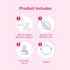 image:imageSpectra Baby Wide Breast Shield Set for Breast Pump XL 32 mmSmall 20mm